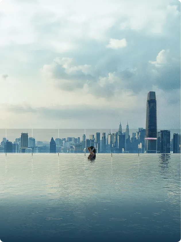 Infinity pool